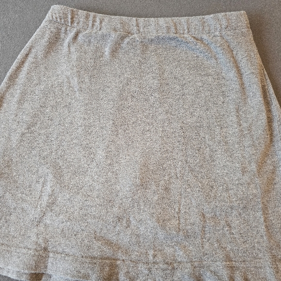 LandsEnd Girls Knit Above the knee skort, Uniform, Size 12, Grey - Picture 4 of 7